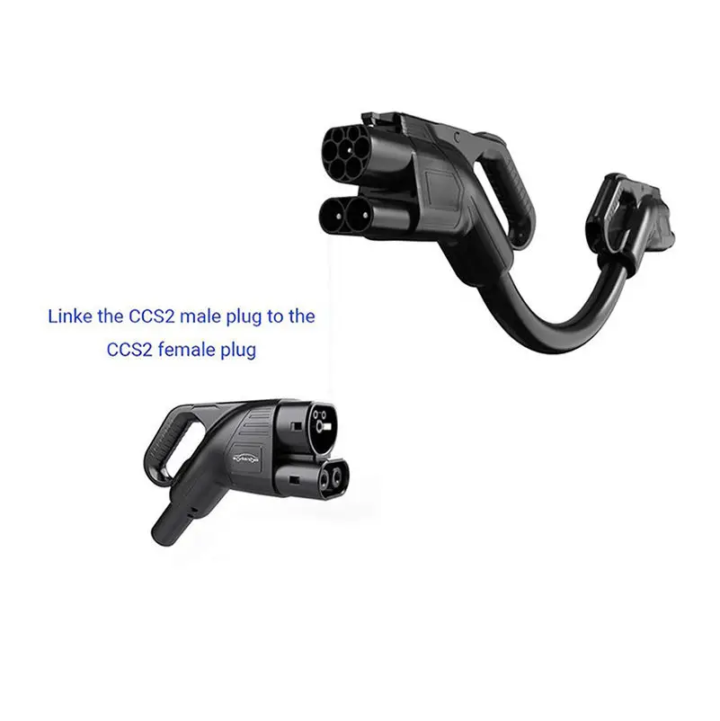 Пользовательский адаптер dc150 кВт CCS2 к CCS1 для электромобилей быстрое зарядное