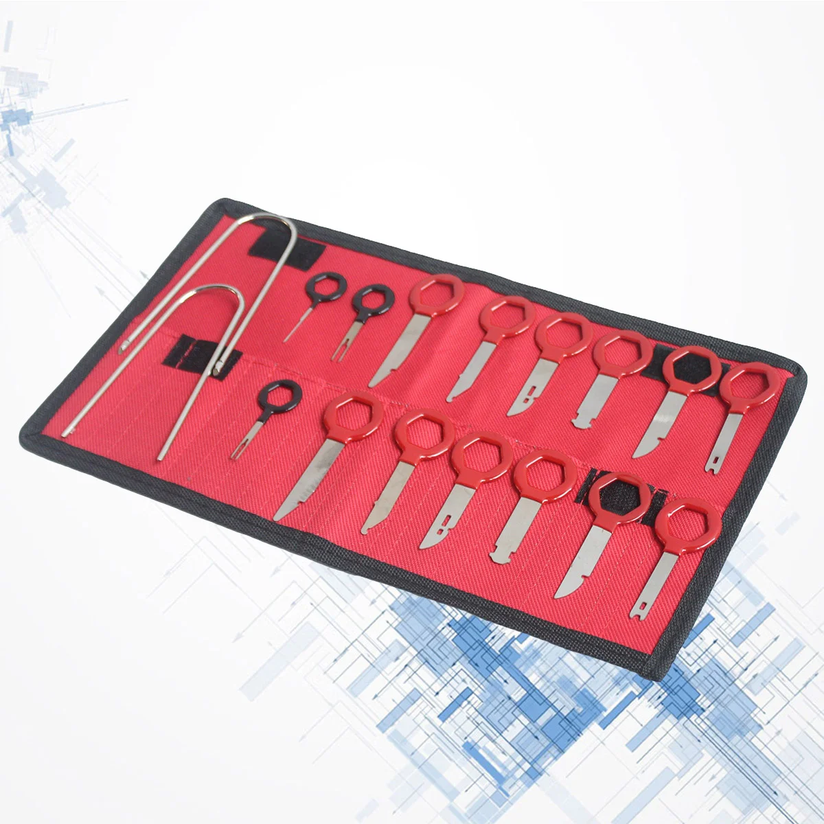 

17 in 1 Car Speaker Tool Kit Door Trim Speaker Key Car Modification Repair Removal Tool