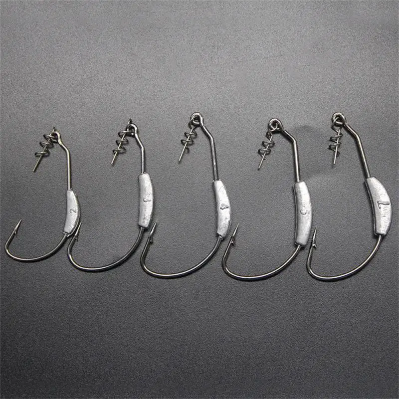 

High Tensile Strength Single Fishhook Sharp High Carbon Steel Fishing Hook Anti-hanging Bottom Hook High Carbon Steel Clamp Hook