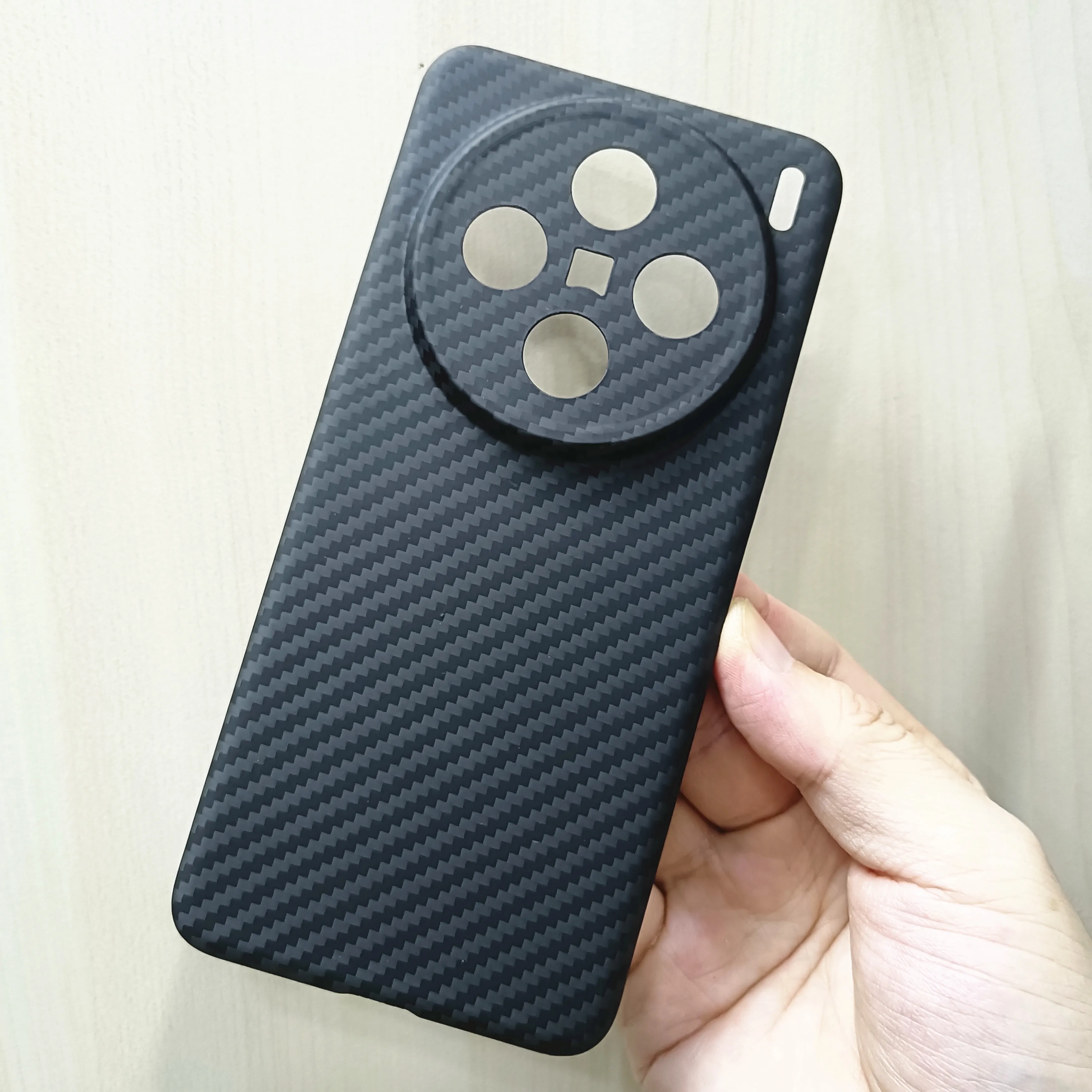 Genuine Real Aramid Carbon Fiber Phone Case For VIVO X200 Pro X200Mini Ultra Thin Matte Slim Hard Shockproof Armor Back Cover