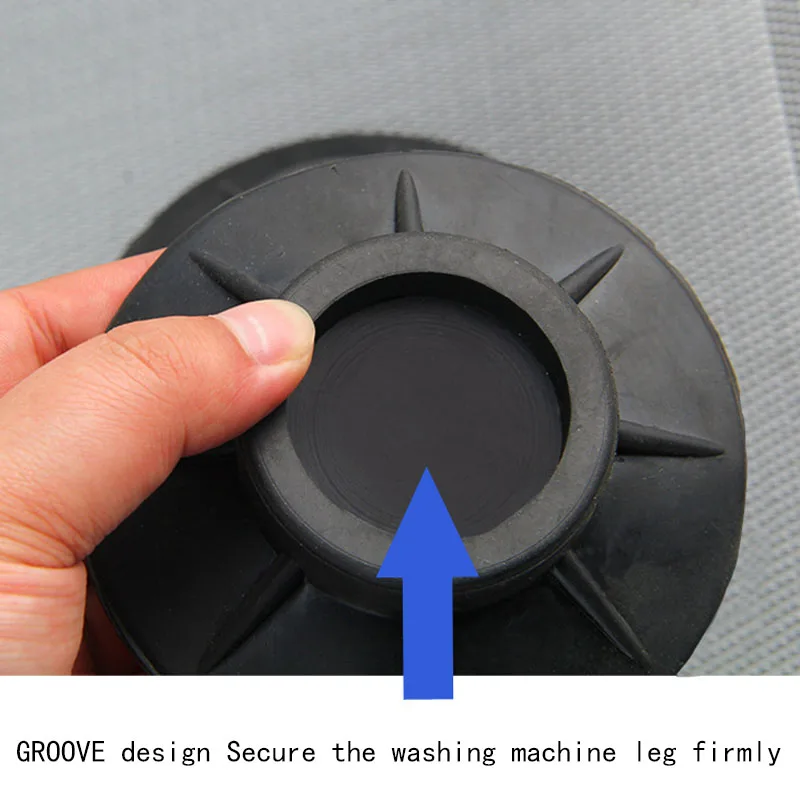 4 шт. Нескользящие резиновые подставки для стиральной машины |