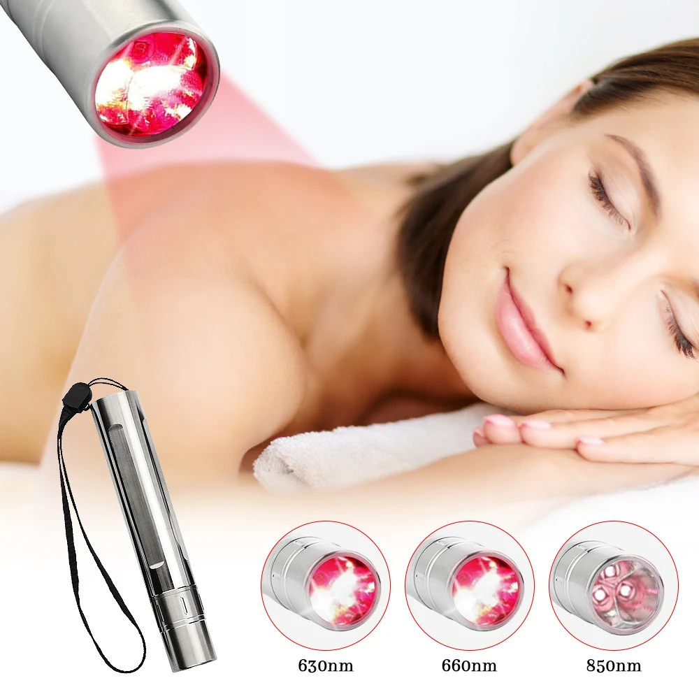 

Infrared Therapy Red Light Facial Body Wound Healing Pain Relief Lamp 660nm 850nm LED Light Beauty Treatment Acne Laser Pointer