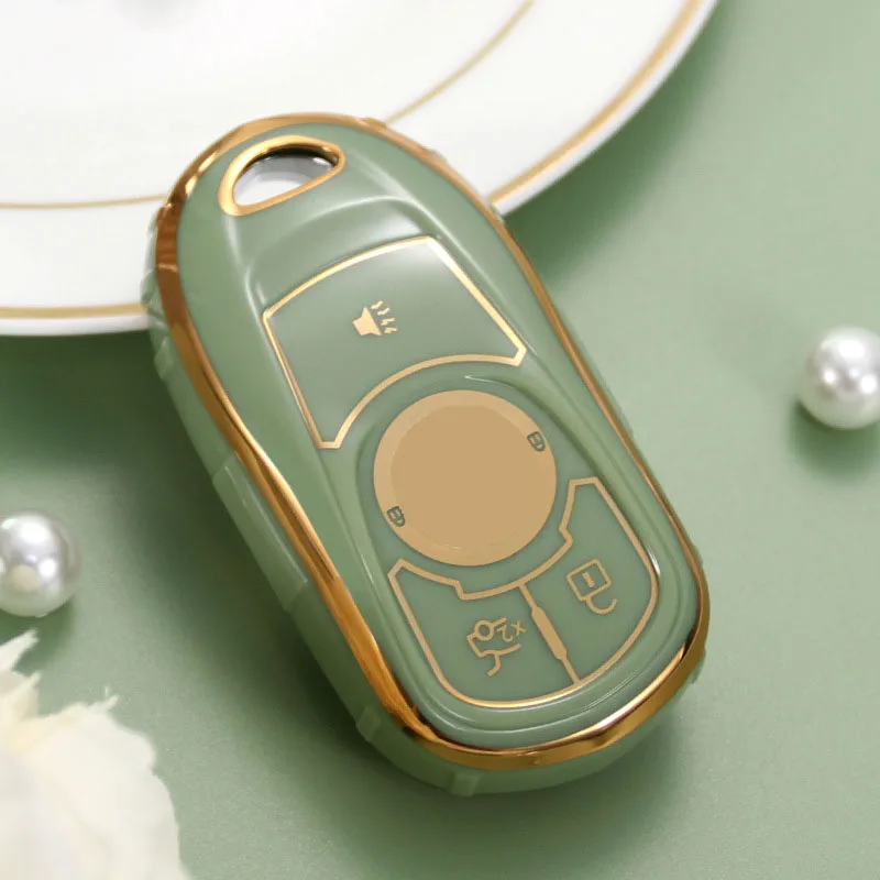 

Soft TPU Car Key Case Cover For Buick Envision Vervno GS 20T 28T NEW LACROSSE Encore GX GL6 For Opel Vauxhall Astra K Corsa E