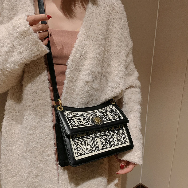 Fashion Shoulder Tote Bags For Women 2023 New Trend Luxury Designer Sling Crossbody Bags Female Pu Leather Handbags High Quality