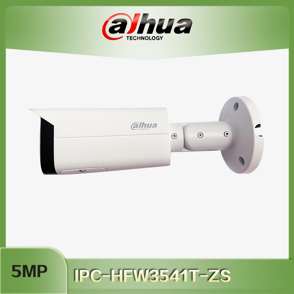 

Dahua IP CAMERA 2.7 mm~13.5 mm IPC-HFW3541T-ZS 5MP IR Bullet support SMD Plus 256G SD card Built-in IR Network CCTV Camera