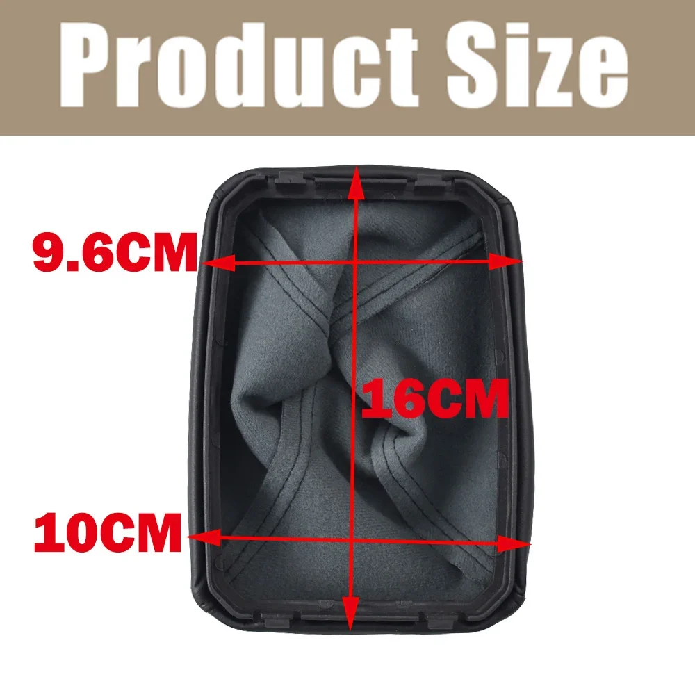 Ручка рычага переключения передач ручка кожаный чехол для багажника