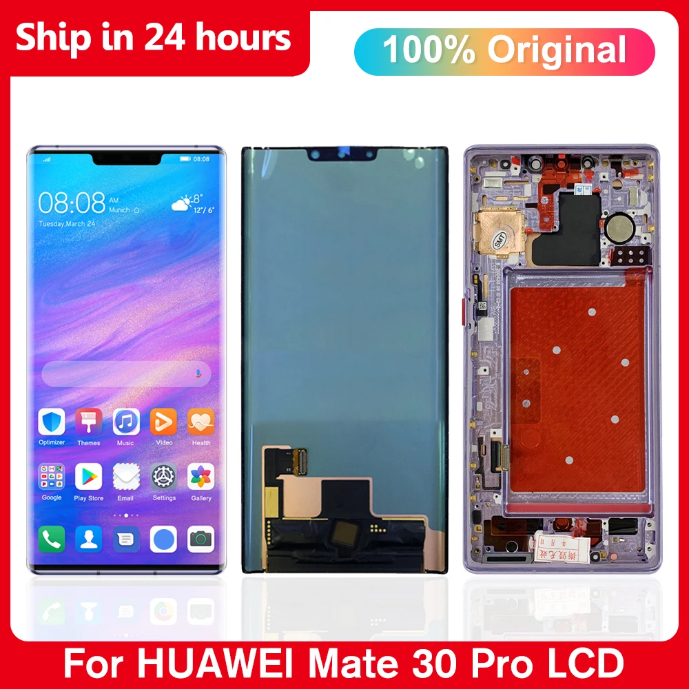 

Original No Defect LCD For Huawei Mate 30 Pro Touch Screen Digitizer Assembly Replacement For Mate30 Pro LIO-L09,L29,AL00,TL00