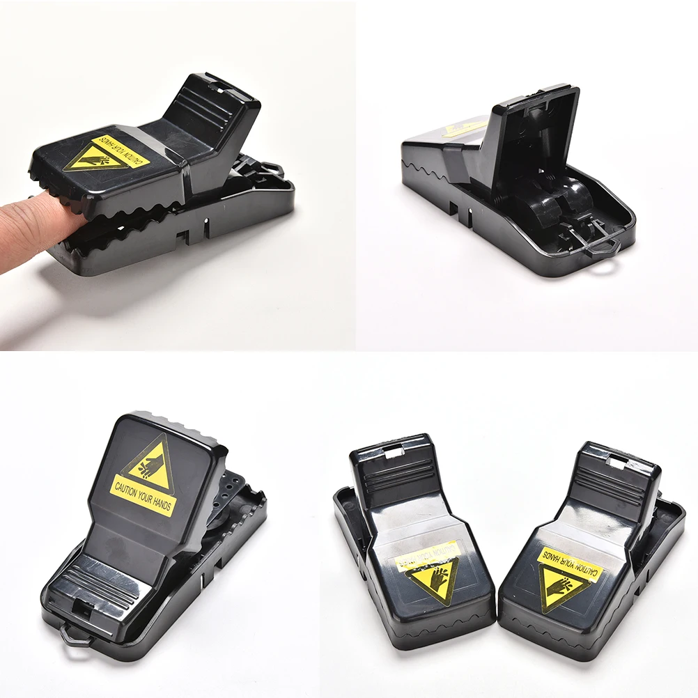 

2Pcs Rat Traps Catching Heavy Duty Snap Mouse E Trap-Easy Set/Bait/Pest Catcher