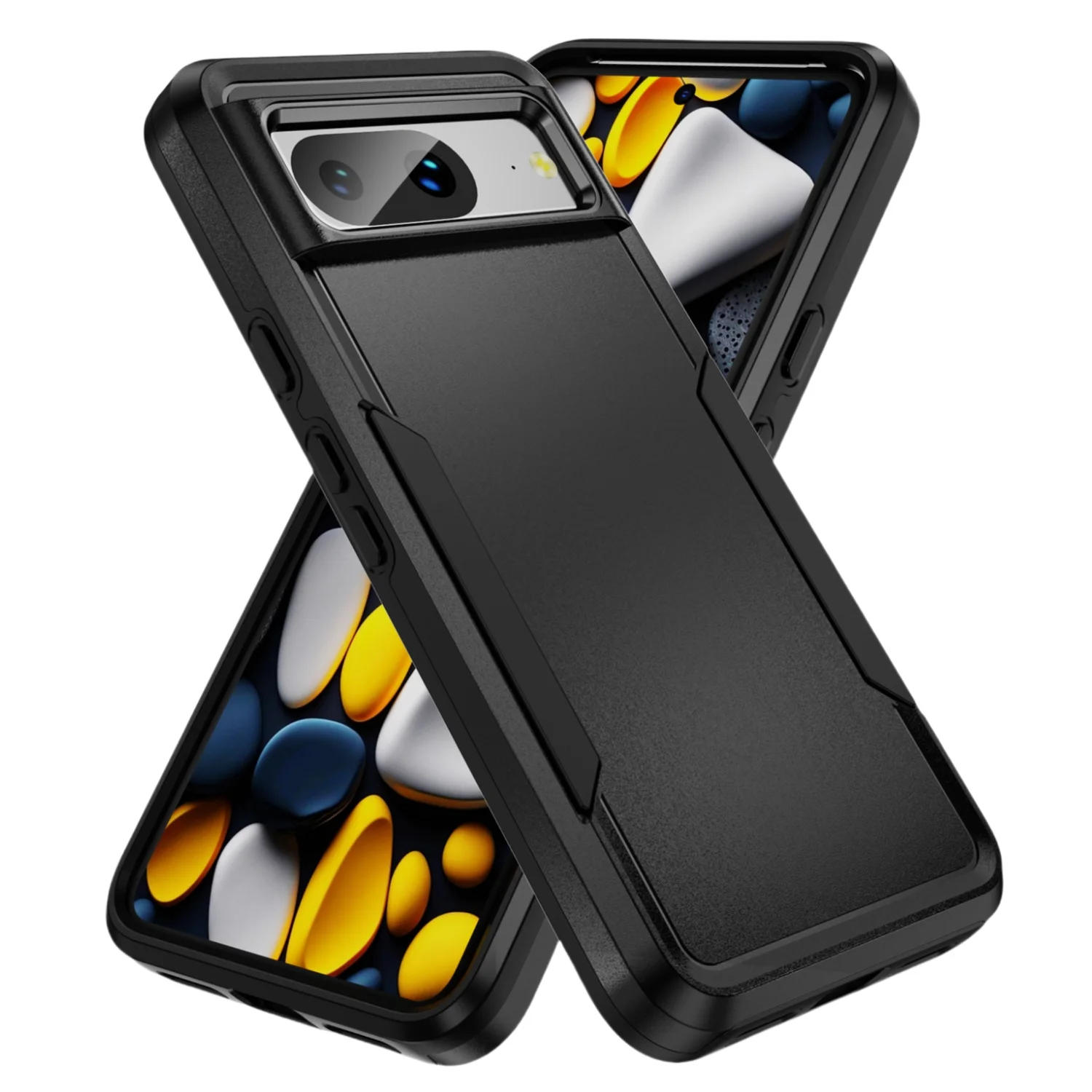 Чехол-накладка 2 в 1 с защитой от падений для Google Pixel 9 Pro XL