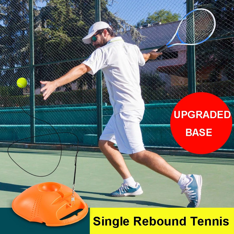 

Tennis Trainer Rebounder Baseboard with Long Rope Perfect Solo Self-Study For Beginner Kids Adults Equipment Practice Training