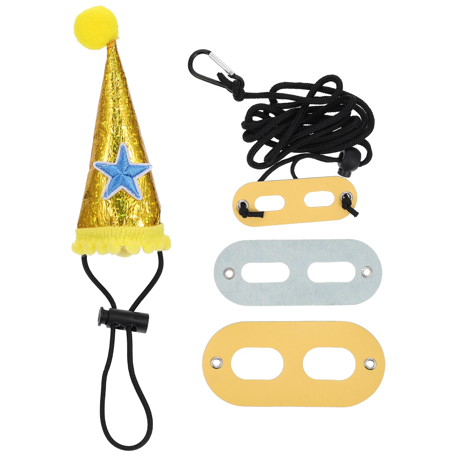 

1 Set Lizard Hat Leash Birthday Cone Hat Photography Prop Lizard Christmas Hat