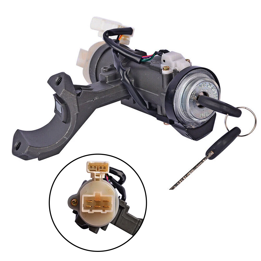 

1 Set Ignition Switch For Hyundai ELANTRA 2001-2006 81900-2DA00 Ignition Switch With 2 Keys Silver Metal Direct Replacement