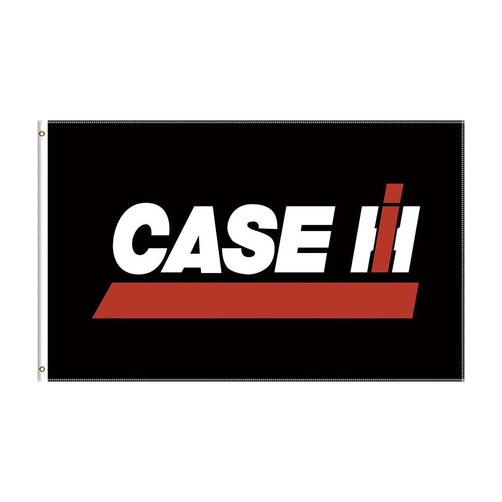 

3x5 Ft CASE Flag Polyester Printed Excavator Banner For Decor