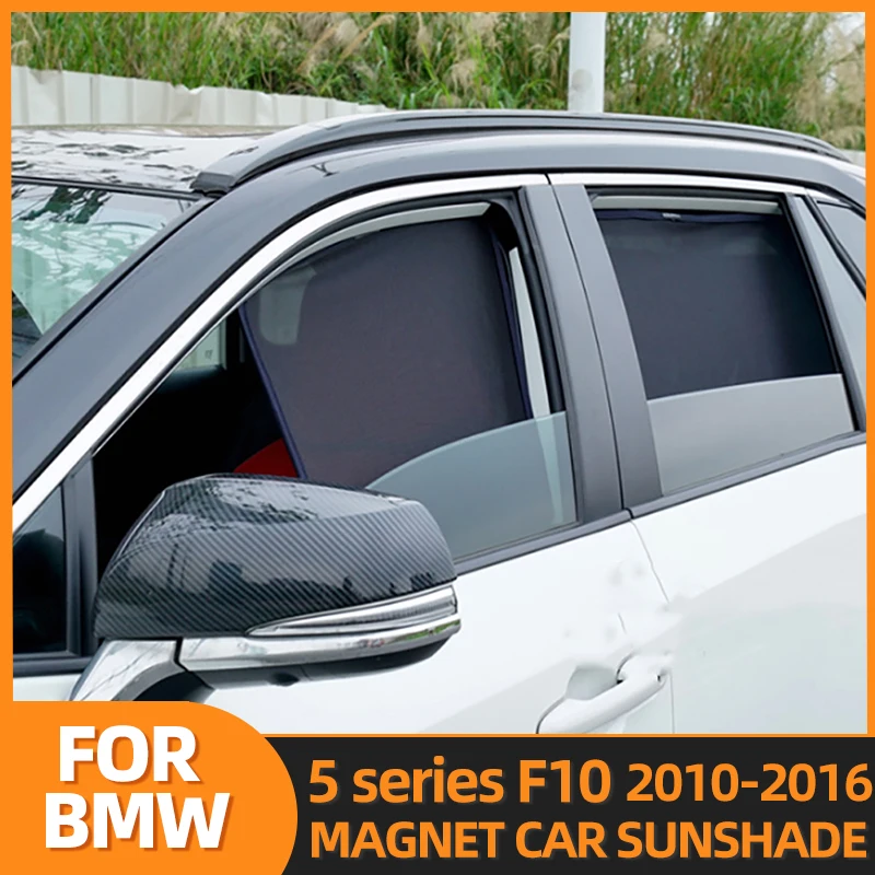 

For BMW 5 series F10 2010-2016 F 10 Car Sunshade Front Windshield Frame Curtain Rear Side Window Sun Shades M5 530I 530D