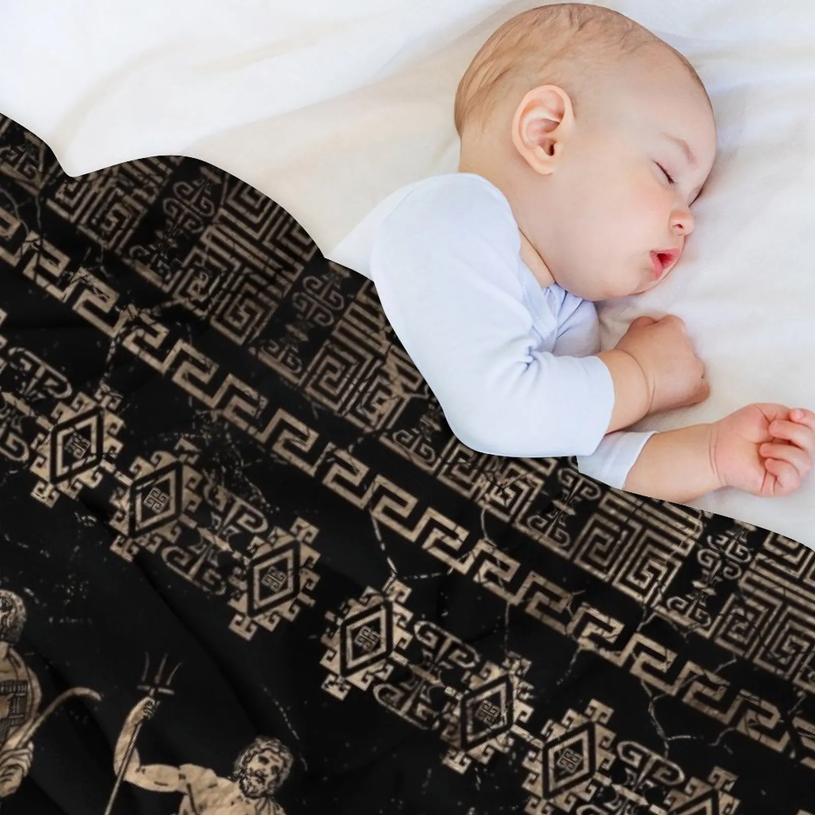 Греческие хилпы и меандеры украшение для ключа плед одеяло среду лето роскошные