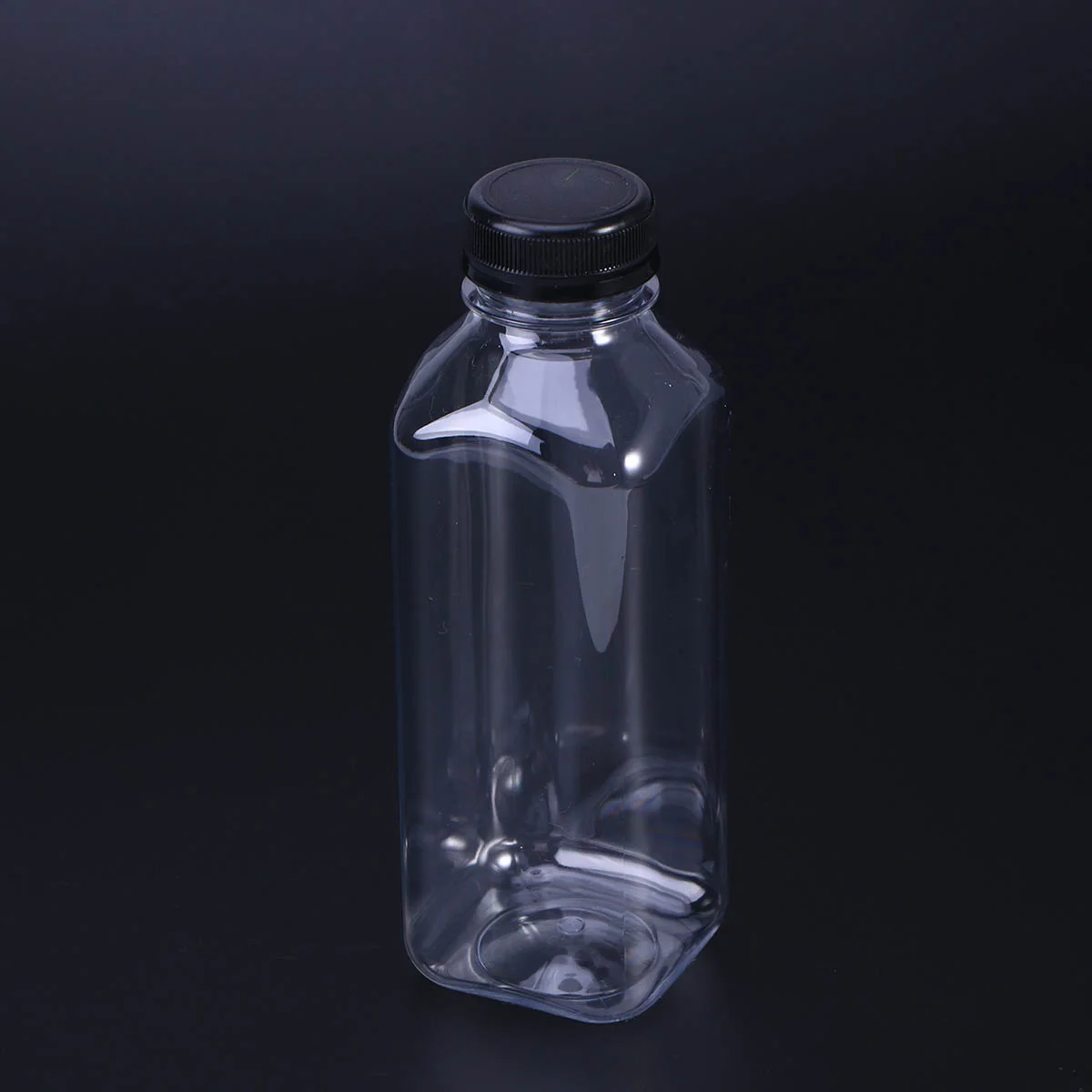 

Bottles Storage Bottle Empty Caps Water Mini Reusable Juicing Lids Containers Pet Jars Favor Drink Fridge 8Oz Container Beverage