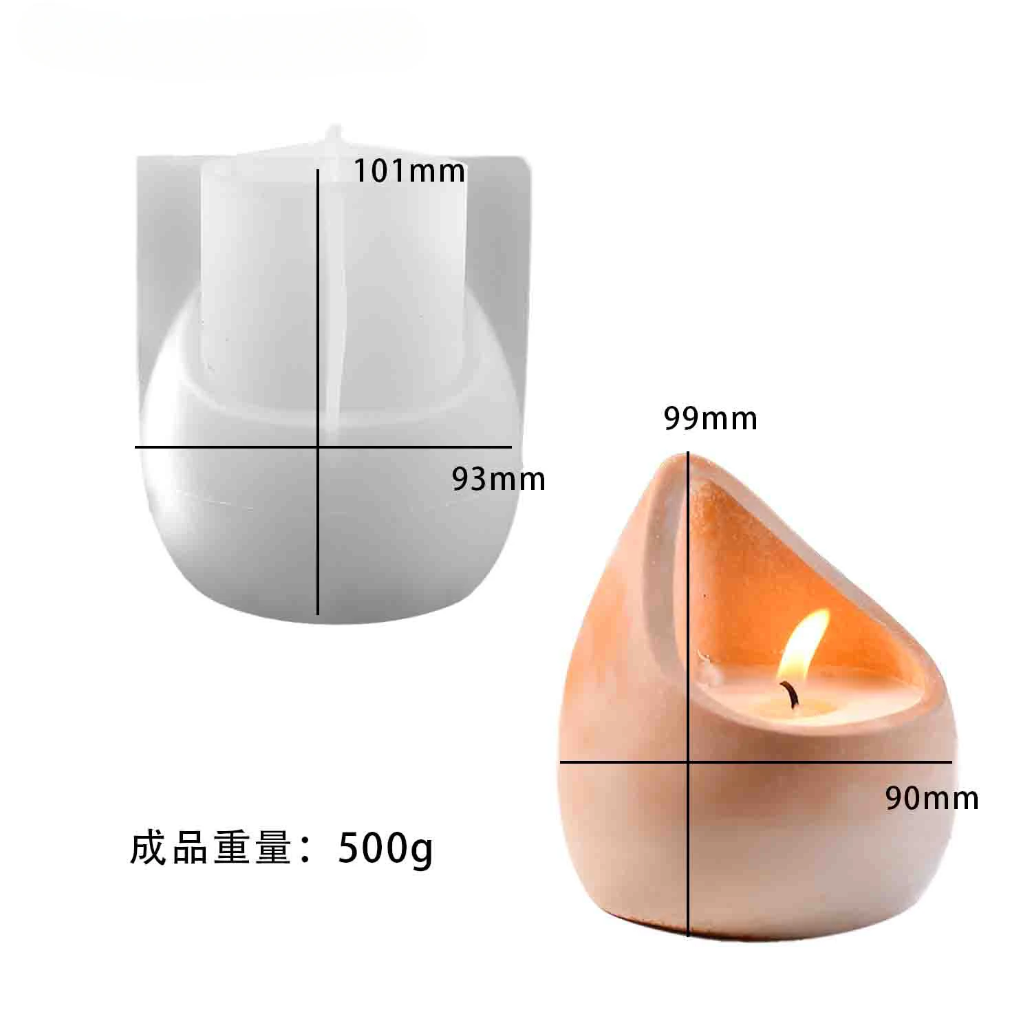 Силиконовые формы для гипсовых украшений с каплями воды изготовления