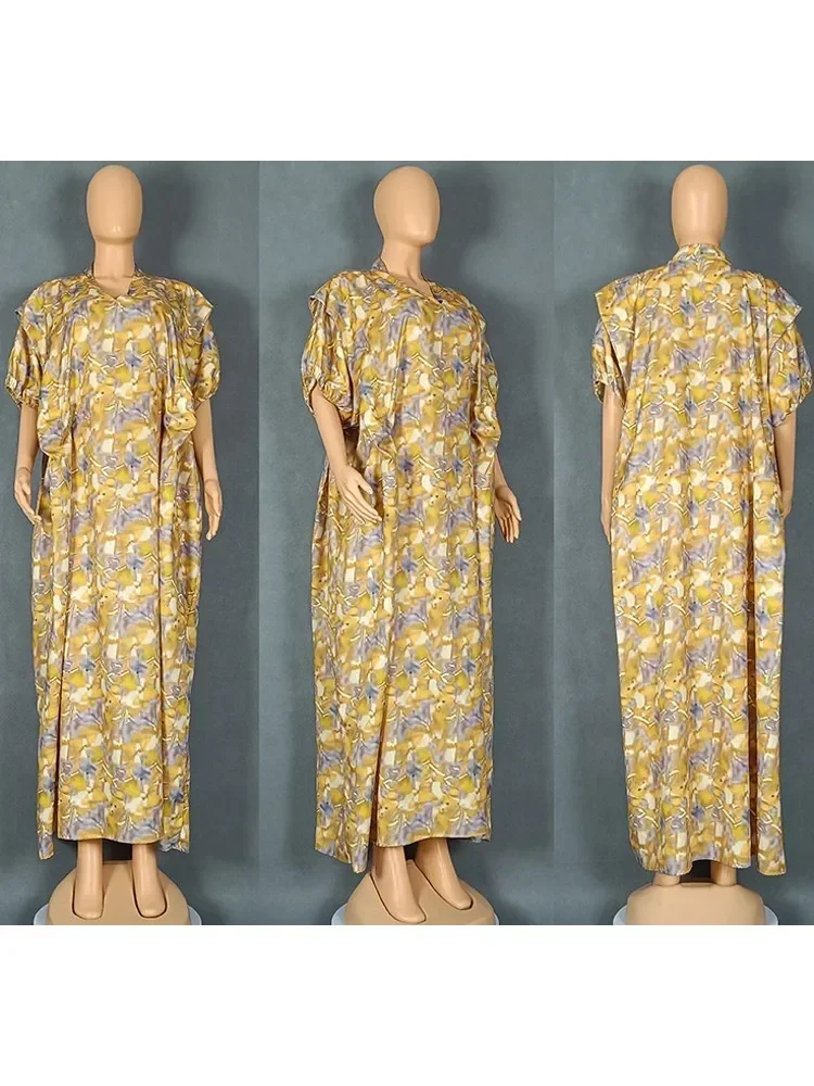 Африканские платья для женщин мусульманская мода абайи бубу Дашики Анкара