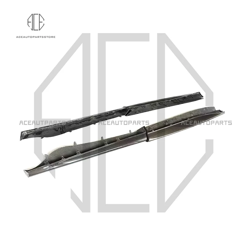 4 шт./комплект удлинители для боковых юбки McLaren 540C 570s 570gt 2016-2021 из сухого