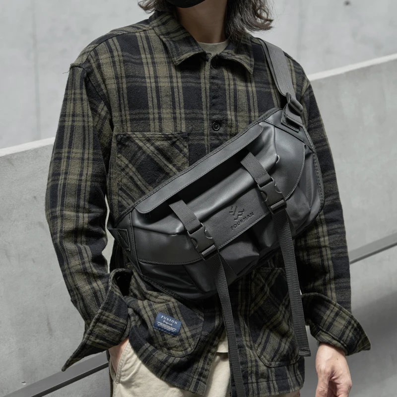 Men Chest Bag New Fashion 9.7inch IPad Waterproof Military Nylon Crossbody Bags Outdoor Personalised Design Sling Bags