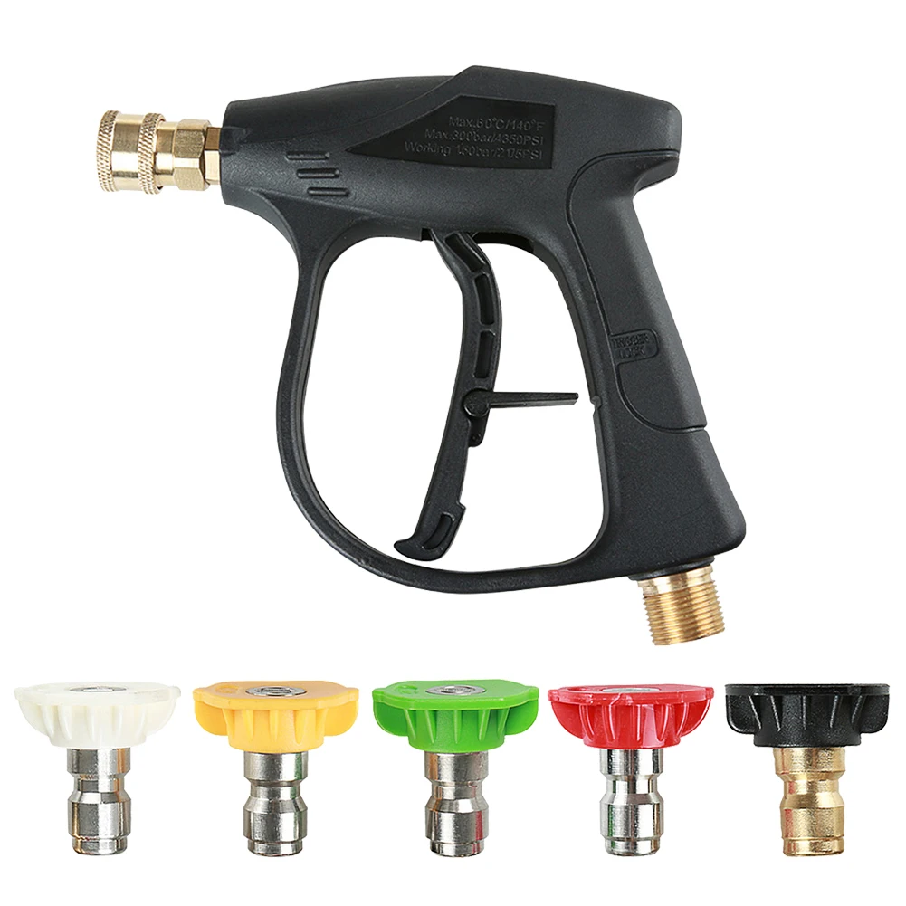 

Водяной пистолет высокого давления для мойки автомобиля, пенораспылитель для мыла, насадки для автомобиля, грузовика, мотоцикла, быстросъе...