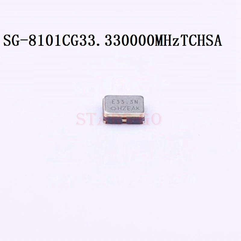 10PCS/100PCS 2520 33.33MHz 2520 4P SMD 1.8~3.3V 20ppm ST -40~+105℃ SG-8101CG 33.330000MHz TCHSA Pre-programmed Oscillators