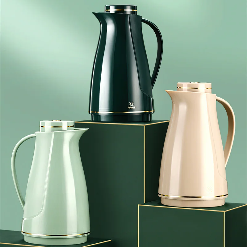 

1L/ Thermal Insulation Pot Large Capacity Portable Heat Glass Liner Kettle Coffee Teapot Kitchen Vacuum Flasks Thermos Bottle