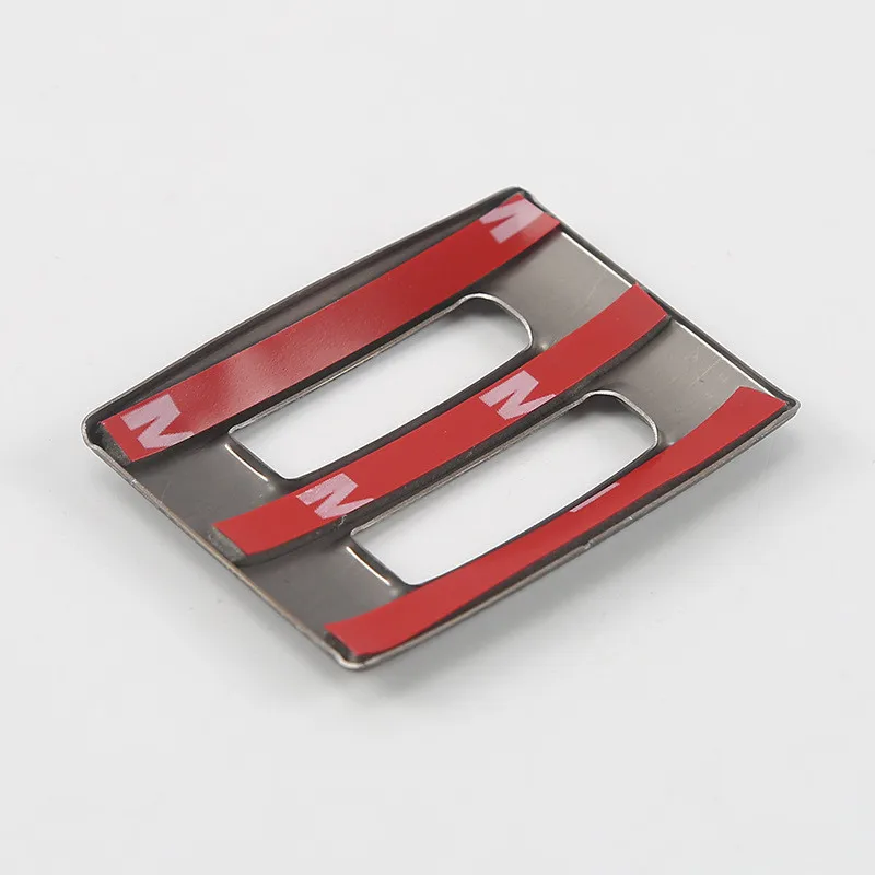 Нержавеющая сталь внутренняя отделка автомобиля приборная панель центральная