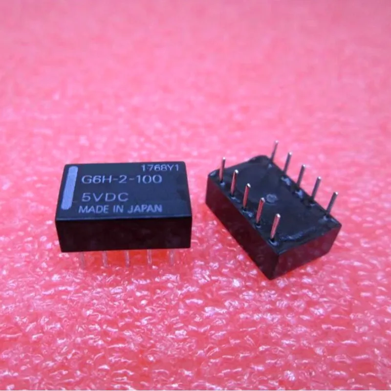 Горячее предложение, новое быстрое реле 5VDC G6H2100 5VDC DC5V 5В 10PIN