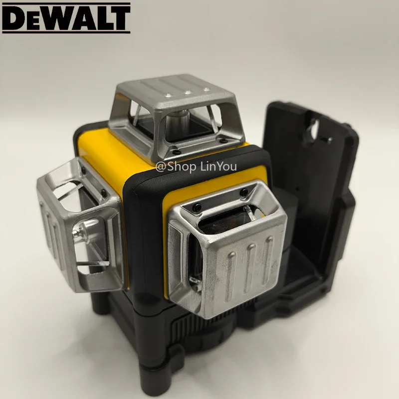 Фото Новинка! Лазерный нивелир DEWALT DW089LG 12В, 12 линий, 3-осевой, 360 градусов, зеленый луч, самовыравнивающийся, для вертикальных и горизонтальных линий, инструмент для сверления №4