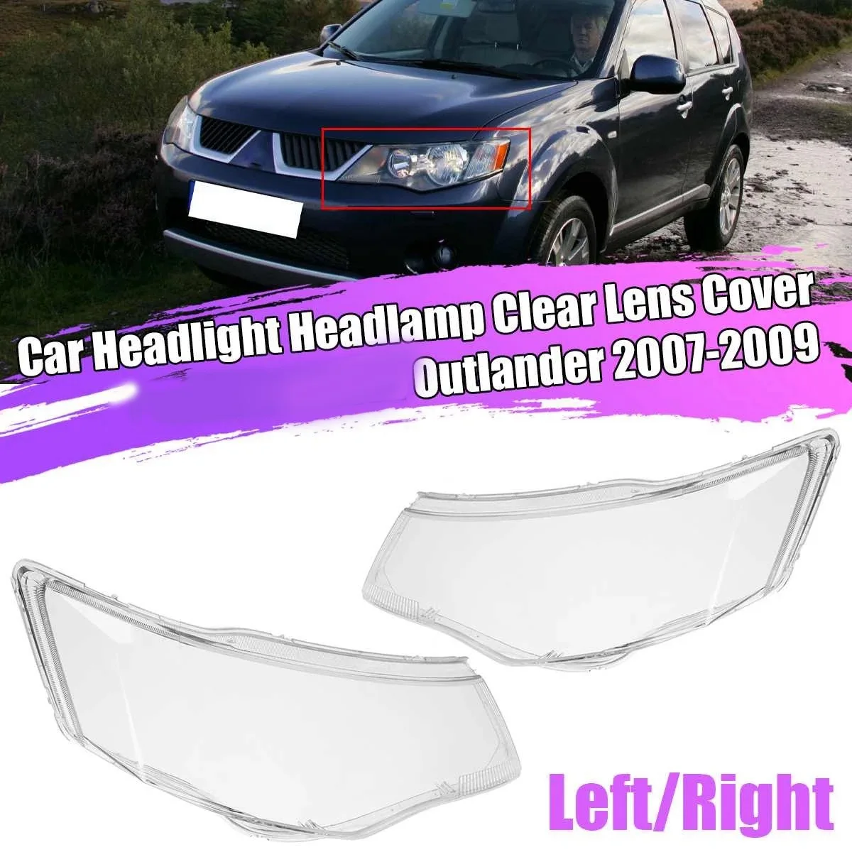 Передсветильник Автомобильная фара для Mitsubishi Outlander 2007-2009 |