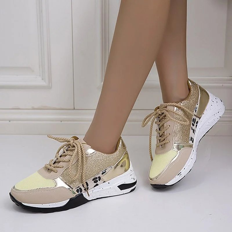

Brand Design 2022 New Women Casual Shoes Height Increasing Sport Wedge Shoes Air Cushion Comfortable Sneakers Zapatos De Mujer