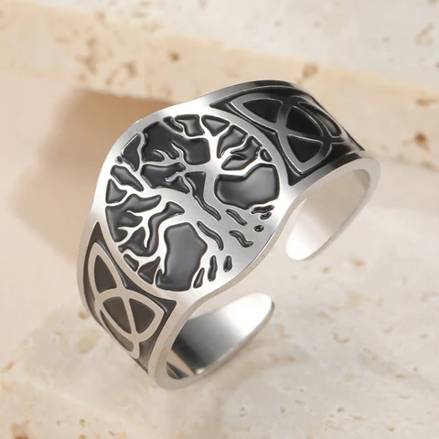 Регулируемое кольцо Dawapara «Древо жизни»