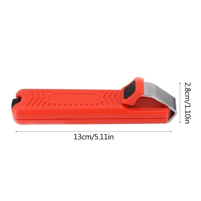 

Wire Stripper - Mini Knife Stripping Cutter Plier- Crimping Tool for Rubber Cable Precise Jacket Removal (8-28mm)