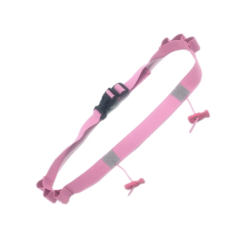 F1FD Ремень с беговым номером нескользящий держатель нагрудников и эластичная