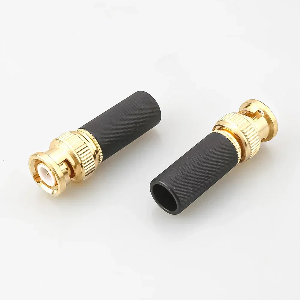 Высококачественный позолоченный разъем BNC штекер видеокабель HD SDI 75-5