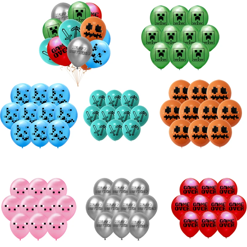 7 стилей 12-дюймовый набор латексных воздушных шаров для мальчиков и девочек