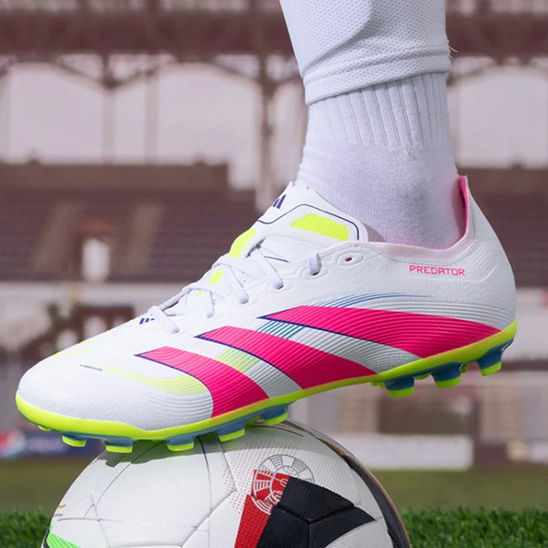 Фото Футбольные бутсы Adidas ID3836 AG Hybridfeel Upper Strikescale на шнуровке для тренировок на твердом грунте №4