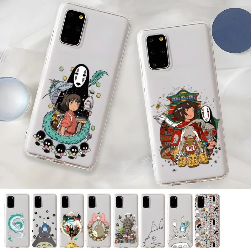 

Japan Anime T-Totoros Phone Case Transparent For Xiaomi 11Redmi Note 8 10 T Lite POCO M4 5G 4G S 9 I 12 K 30 PRO 40 X T F3