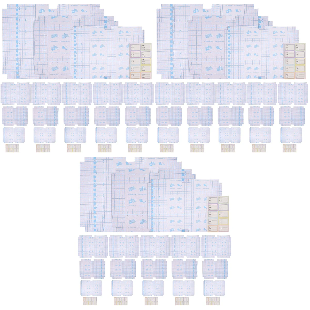 

90 шт. Обложка для книг, Обложка для школьной книги, Прозрачная Обложка для книг, Обложка для книг, защитный чехол для книг