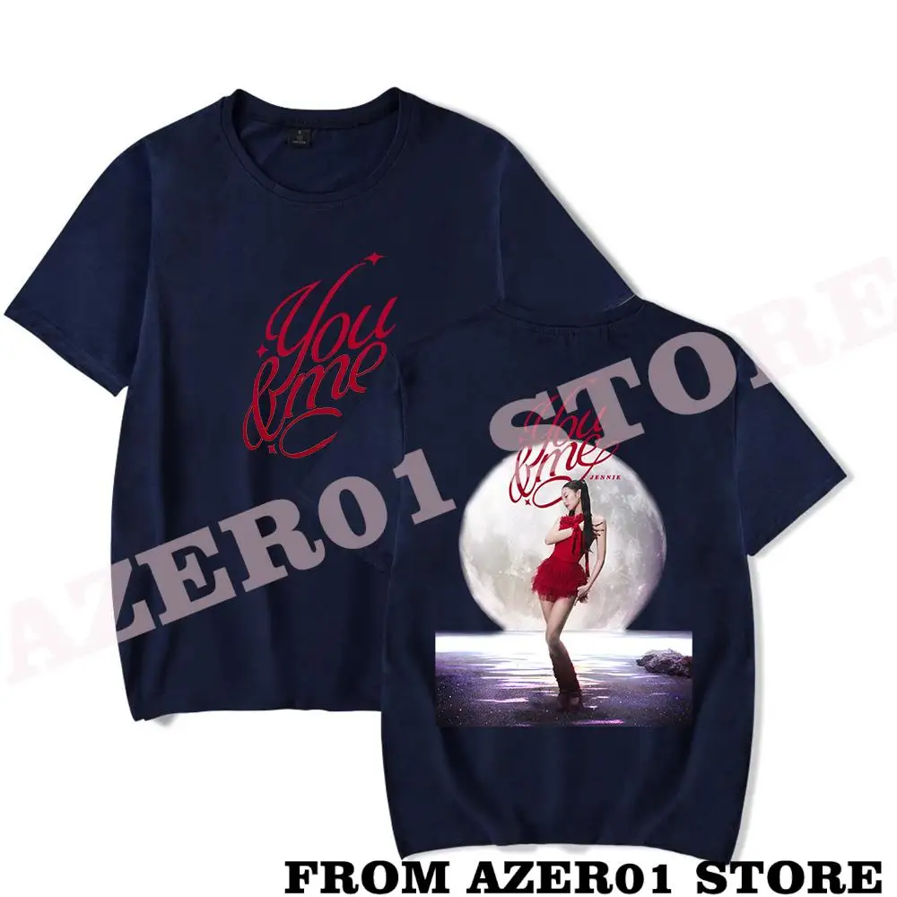 Футболка JENNIE You &amp Me для танцев в лунном свете летняя Мужская/женская уличная