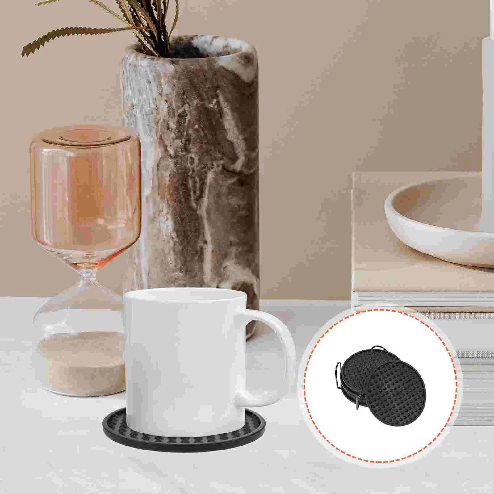 

1 Set Practical Home Tumbler Pads Bottle Mats Anti-slip Cup Pads for Cup Home Anti-slip Kitchen