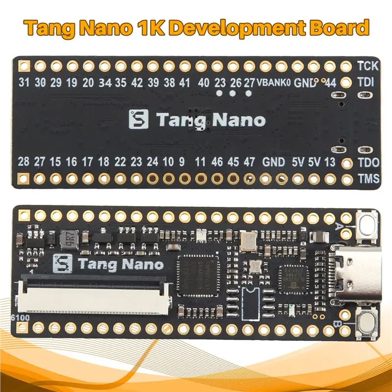 Фото 1 шт. Минималистичная плата разработки FPGA Tang Nano с прямым подключением к макетной плате - B12B №4