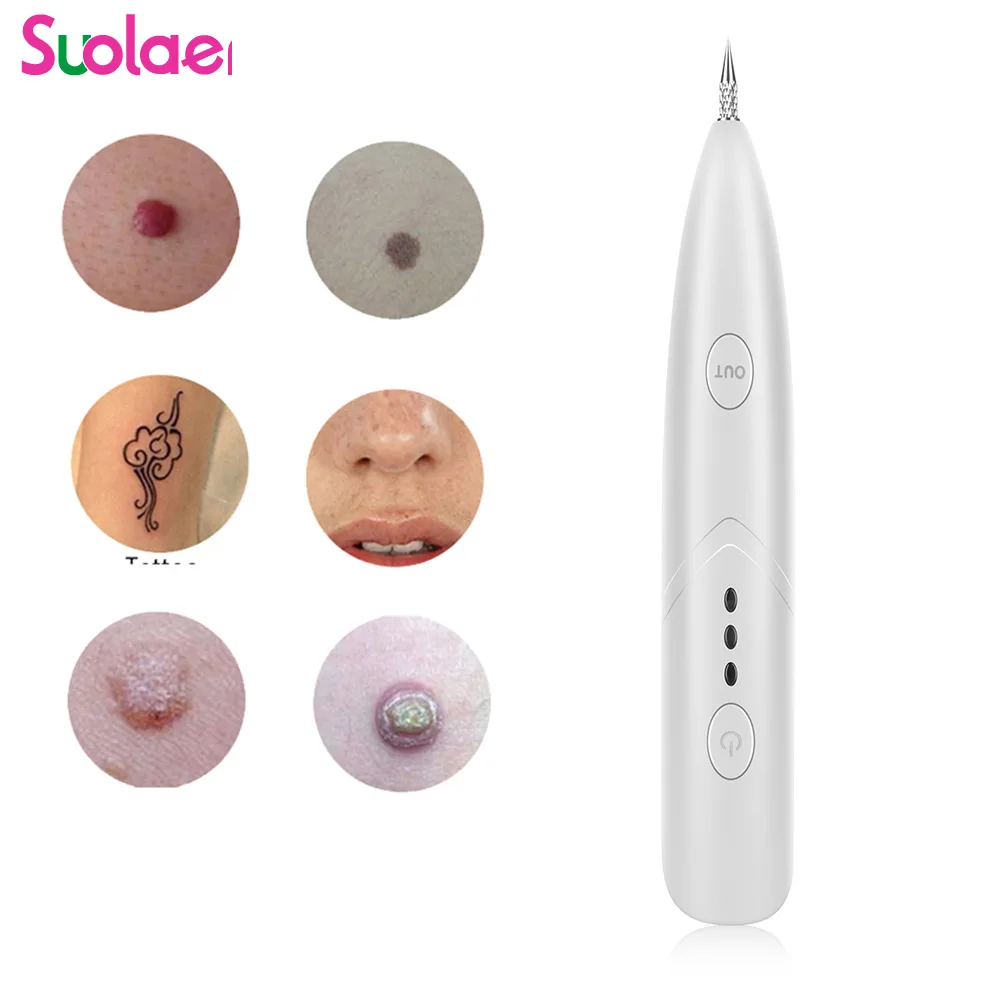 Лазерная ручка для ухода за кожей татуировка родинок средство удаления пятен