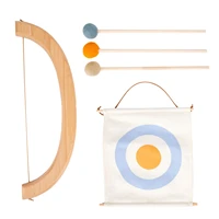 equipment wooden bow and arrows toys handmade wooden bow and arrows set with target sheets idea gift basic bow for shooting