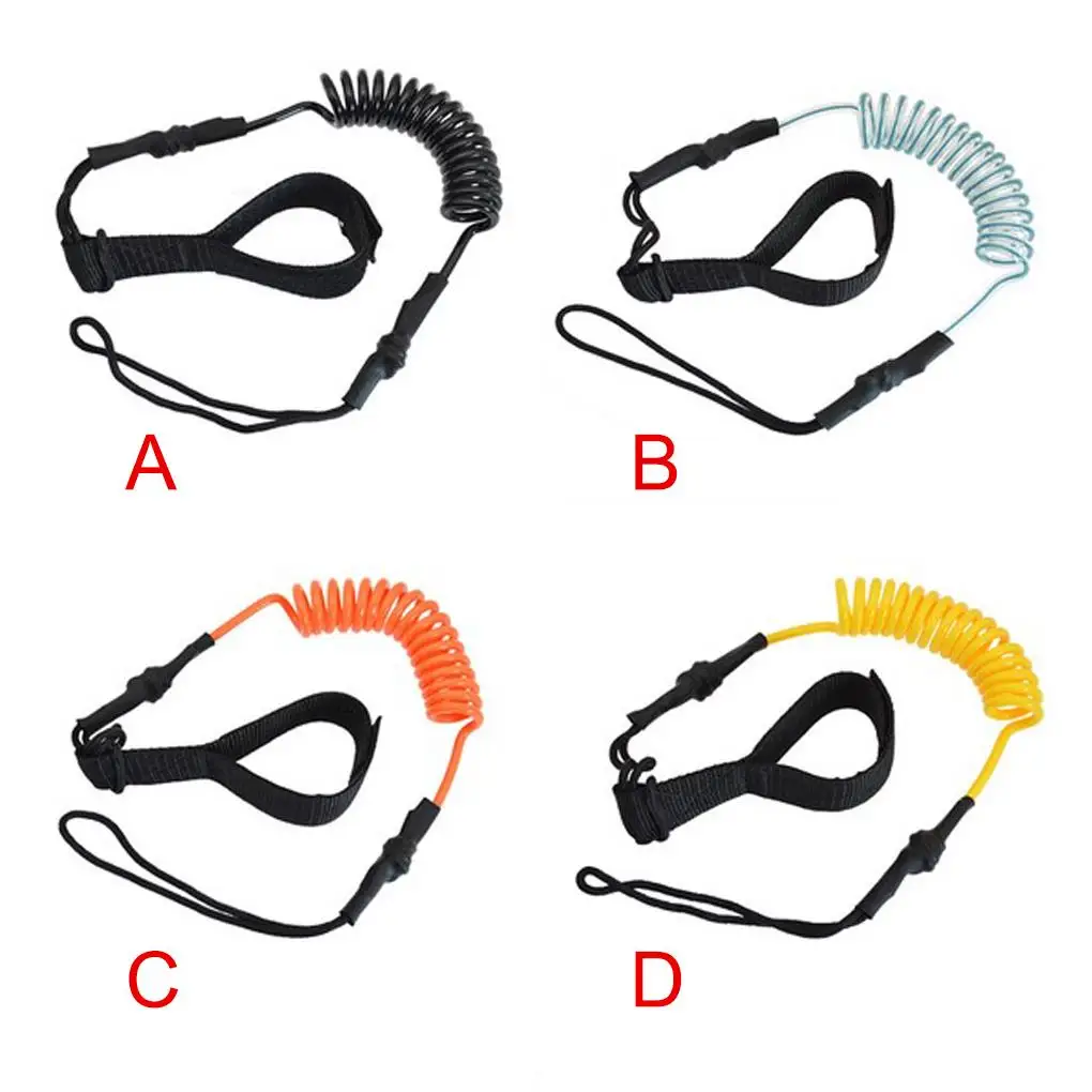 

Kayak Paddles Safety Rope Fastener Elastic Anti-lost Surfboard Adjustable Length Accessories for Boat Ship Canoe