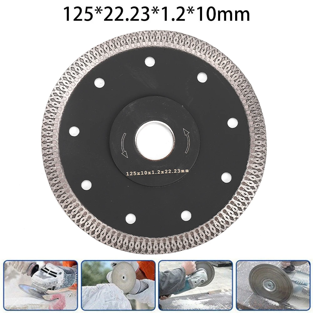

Ultra-Thin Saw Blade Accessory 115mm Cutting Diamond Discs Dry /Wet Durable Equipement Leaves Power Saw Newest