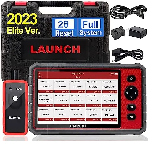 

Scanner CRP909E Full System Car Scan Tool, 28 Reset Service Automotive Scanner, FCA AutoAuth, Injector Coding, Key IMMO, ABS Ble