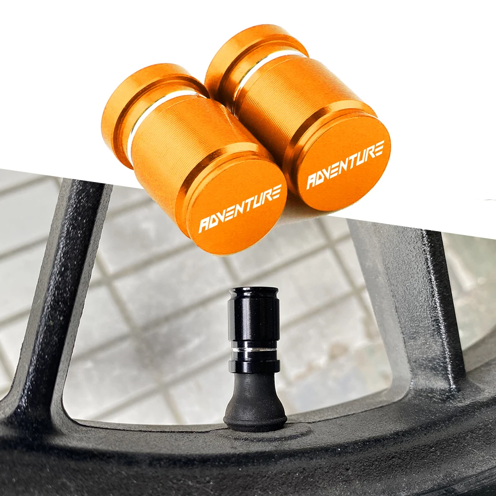 

For KTM 1050 1090 1190 Adv 1290 Super Adventure Motorcycle CNC Accessories Wheel Tire Valve Air Port Stem Cover Cap Plug