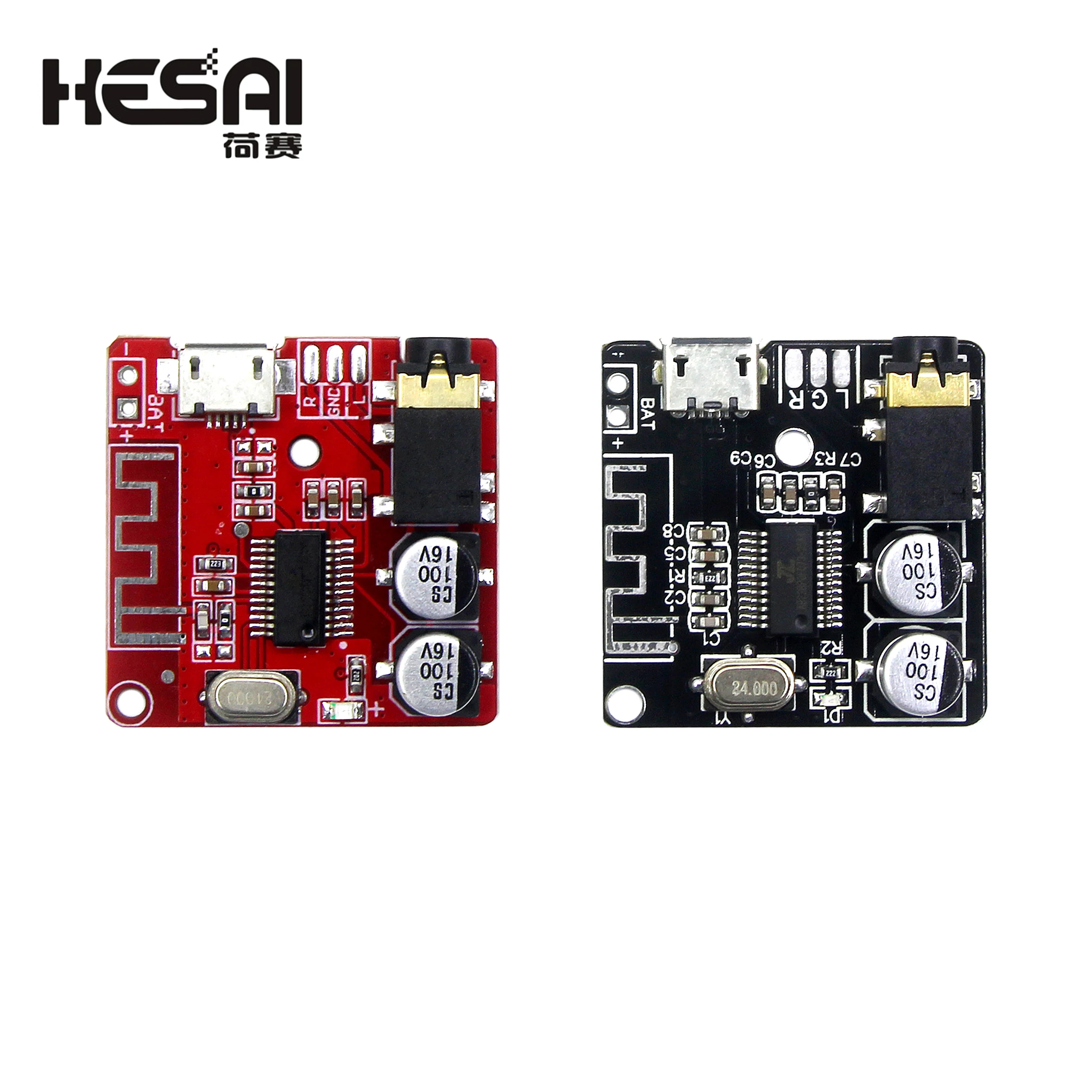 

Bluetooth Audio Receiver Board Bluetooth 5.0 MP3 Lossless Decoder Board Wireless Stereo Music Module 3.7-5V XY-BT-Mini